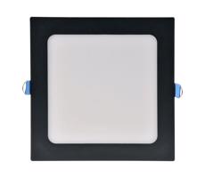 LED Podhľadové svietidlo RIGEL LED/10W/230V 4000K 16,8x16,8 cm čierna