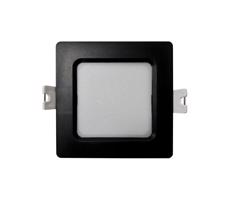 LED Podhľadové svietidlo SQUARE LED/3W/230V 4000K 9x9 cm čierna