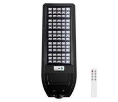 LED Solárna pouličná lampa VIA 200W/20000 mAh 3,2V 6000K IP54 + diaľkové ovládanie
