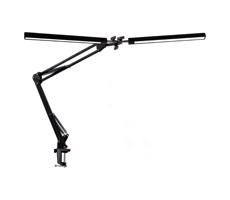 LED Stolná lampa s klipom 2xLED/10W/230V 2800-6800K