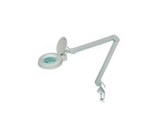 LED Stolná lampa s lupou LED/5W/230V biela