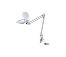 LED Stolná lampa s lupou LED/7W/230V 6500K biela