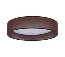 - LED Stropné svietidlo ROLLER LED/24W/230V tmavo pr. 45 cm hnedá