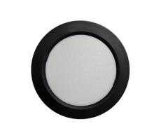 LED Stropné svietidlo ROUND LED/6W/230V 4000K pr. 12,1 cm čierna