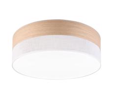 LED Stropné svietidlo SIRJA WOOD LED/36W/230V pr. 45 cm biela/dub