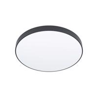 LED stropné svietidlo Zubieta-A, čierne, Ø45cm