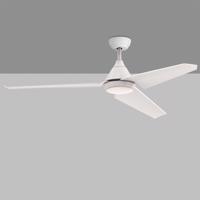 LED ventilátor Bora, diaľkové ovládanie CCT IP44
