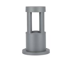 LED Vonkajšia lampa LED/10W/230V 25cm 3000K IP65 šedá