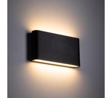 LED Vonkajšie nástenné svietidlo ARWENA 2xLED/6W/230V IP54 čierna