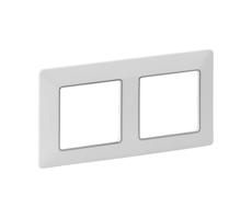 LEGRAND Legrand 754032 - Rámik pre spínače VALENA LIFE 2P biela/chróm