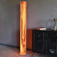 LeuchtNatur Lucerna stojaca lampa orech/oceľ