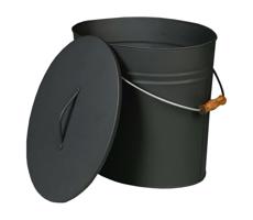 Lienbacher Vedro na popol s vekom 15 l antracit