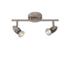 Lucide Lucide 13955/10/12 - LED bodové svietidlo CARO-LED 2xGU10/5W/230V chróm