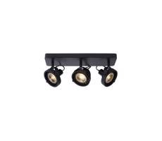 Lucide Lucide 31931/36/30 - LED Stmievateľné bodové svietidlo TALA 3xGU10/12W/230V čierna