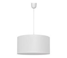 Luster na lanku ALBA 1xE27/15W/230V pr. 40 cm biela