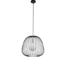 Luster na lanku BELL 1xG9/12W/230V pr. 33 cm čierna/lesklý chróm