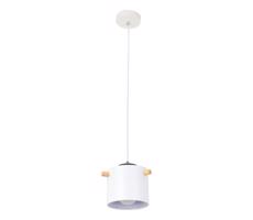 Luster na lanku BODO 1xE27/60W/230V biela