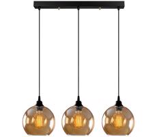 Luster na lanku GOLD 3xE27/40W/230V