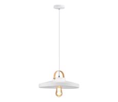 Luster na lanku NEXT 1xE27/60W/230V biela
