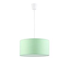 Luster na lanku RONDO KIDS 1xE27/25W/230V zelená