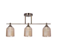 Luster na tyči 3xE14/60W/230V mosadz