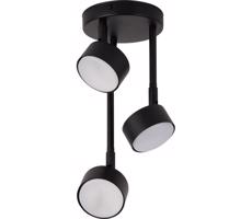 Luster na tyči NEMO 3xGX53/12W/230V čierna