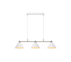Markslöjd Markslöjd 108075 - Luster na lanku KLINT 3xE14/40W/230V biela