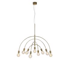 Markslöjd Markslöjd 108289 - Luster na lanku LAVELLO 9xE27/40W/230V zlatá