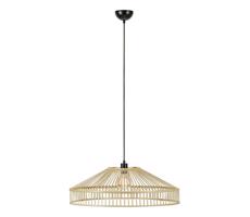 Markslöjd Markslöjd 108783 - Luster na lanku TAPA 1xE27/40W/230V béžová/bambus