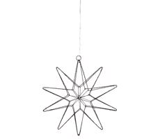 Markslöjd Markslöjd 705749 - LED Vianočná dekorácia GLEAM LED/0,6W/3xAA čierna
