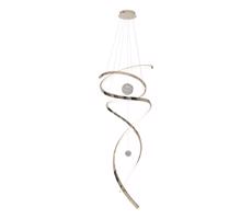 MAXLIGHT MAXLIGHT P0483D -LED S. luster na lanku RITZ LED/100W/230V pr. 60 cm CRI 90 mosadz