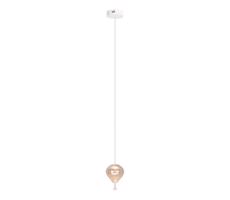 MAXLIGHT MAXLIGHT P0575 - LED Luster na lanku PALLONCINI 2xLED/3W/230V pr. 12 cm béžová