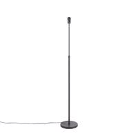 Moderná stojaca lampa čierna nastaviteľná - Parte