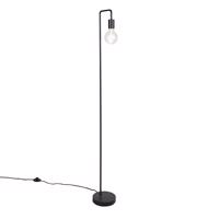 Moderná stojaca lampa čierna okrúhla 145 cm - Facil
