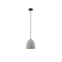 Moderne hanglamp zwart met grijs beton - Eton