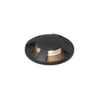 Moderné Zapustené Bodové Svetlo Čierne GU10 50mm so 4-Svetelným Efektom IP65/IP67 - Cellar