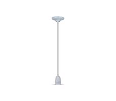 Napájací kábel 1xE27/60W/230V šedá/porcelán