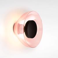 Nástenné svietidlo MARSET Aura LED, Ø 18 cm, meď