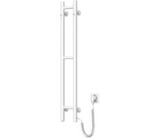 Navin Elektrický sušiak na uteráky SILOUETTE 187W/230V 101,1 cm IP44 biela pravá zaokrúhlený