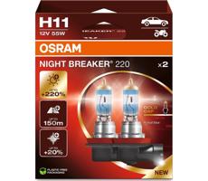 Osram SADA 2x Autožiarovka NIGHT BREAKER H11 PGJ19-2/55W/12V - Osram