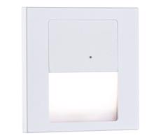 Paulmann Paulmann 80002 - LED/1W Schodiskové svietidlo so senzorom TSARO 230V Lead/biela