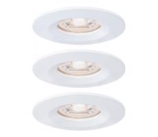 Paulmann Paulmann 94299 - SADA 3xLED/4W IP44 Kúpeľňové podhľadové svietidlo NOVA 230V