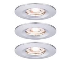 Paulmann Paulmann 94303 - SADA 3xLED/4W IP44 Kúpeľňové podhľadové svietidlo COIN 230V