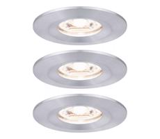 Paulmann Paulmann 94305 - SADA 3xLED/4W IP44 Kúpeľňové podhľadové svietidlo NOVA 230V