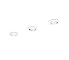 Philips Philips 59243/31/E7 - SADA 3x Podhľadové svietidlo ENIF 3xGU10/50W/230V