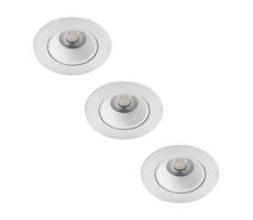 Philips Philips - SADA 3x LED Stmievateľné kúpeľňové svietidlo ABROSA LED/9W/230V IP44