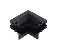 Podpovrchový rohový držiak MAGNETIC TRACK čierna