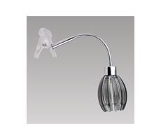 Prezent Lampa s klipom EZZO 1xG9/33W/230V dymová