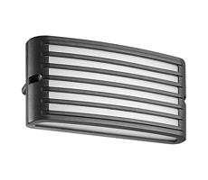 Prezent Prezent - LED Vonkajšie nástenné svietidlo PLUTO LED/9W/230V IP54 čierna