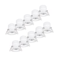 Prios Shima LED svietidlá biela 3 000 K 7W 10 ks